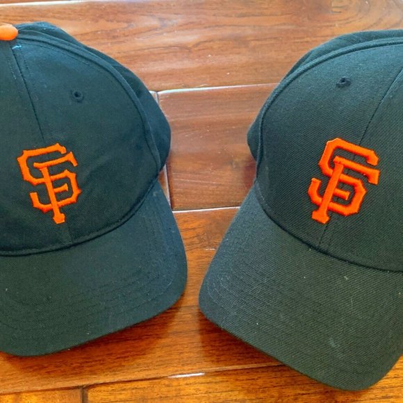 San Francisco Giants KIDS Baseball Hat Bundle Cap '47 Brand Adjustable Strapback - Picture 1 of 11